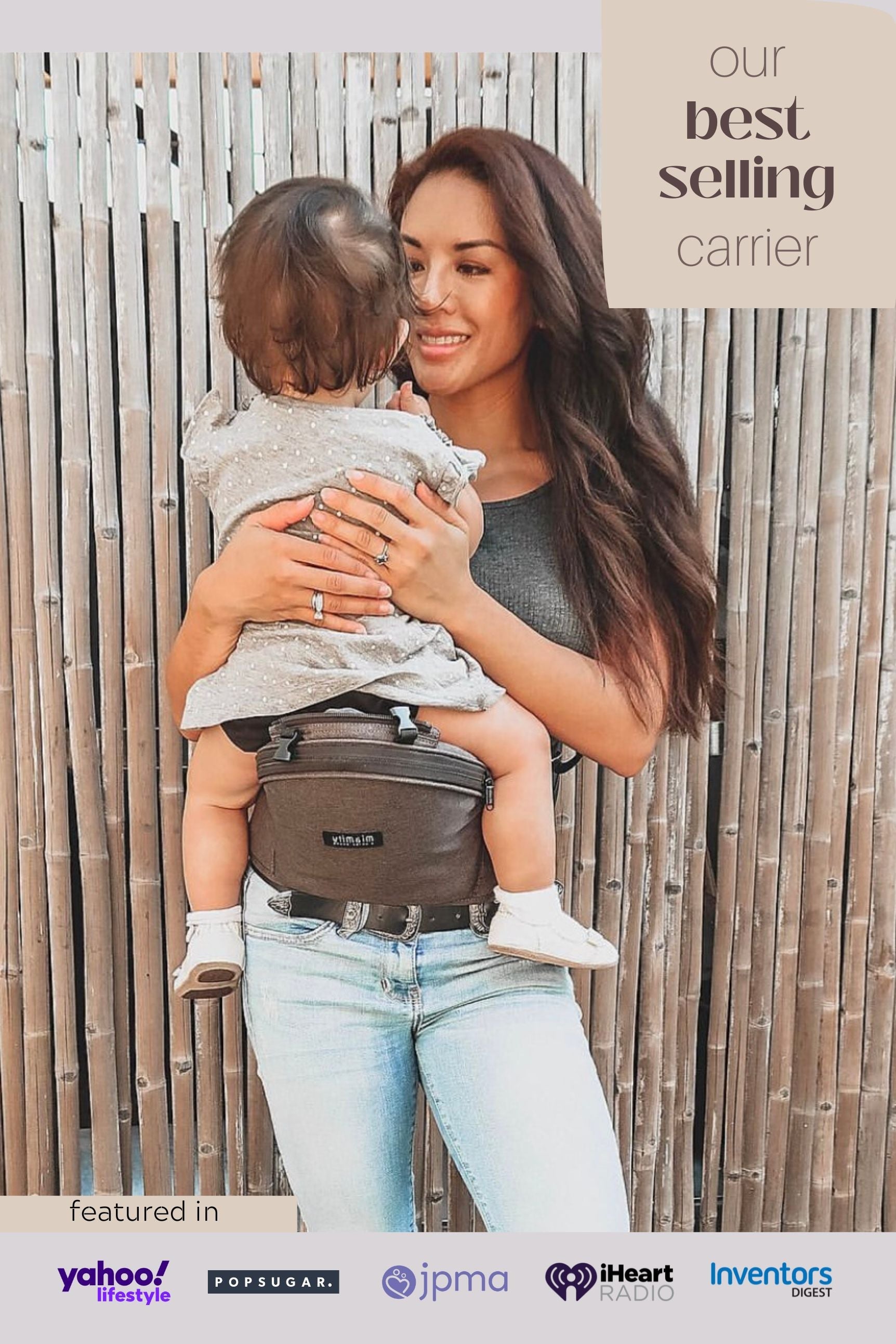 HIPSTER™ PLUS - MiaMily 3D Baby Carrier for Healthy Baby